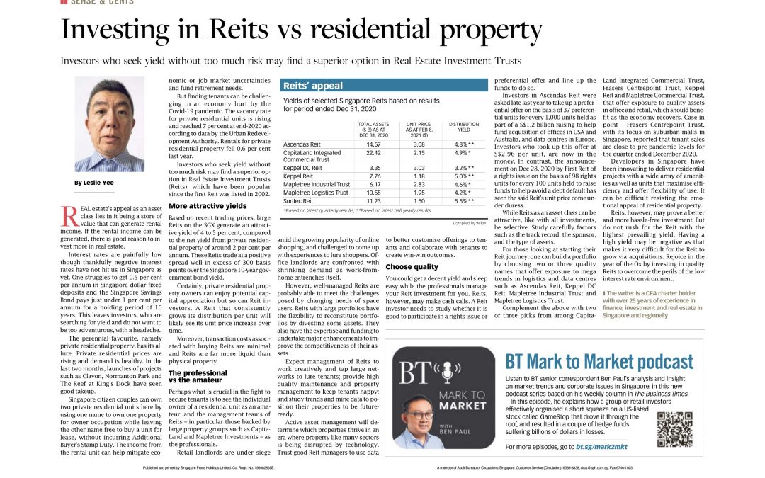 REITs