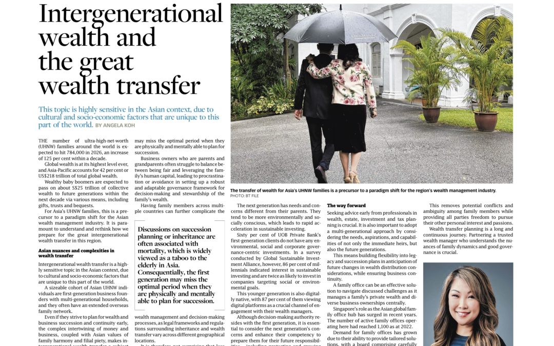 WealthTransfer, InterGenerationalWealthTransfer